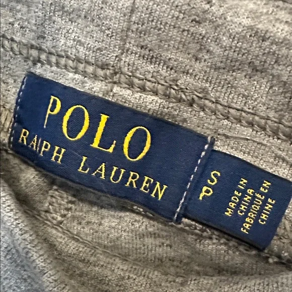 Ralph Lauren Gray Polo Logo Sweatshirt and Sweatpants - Picture 4 of 6